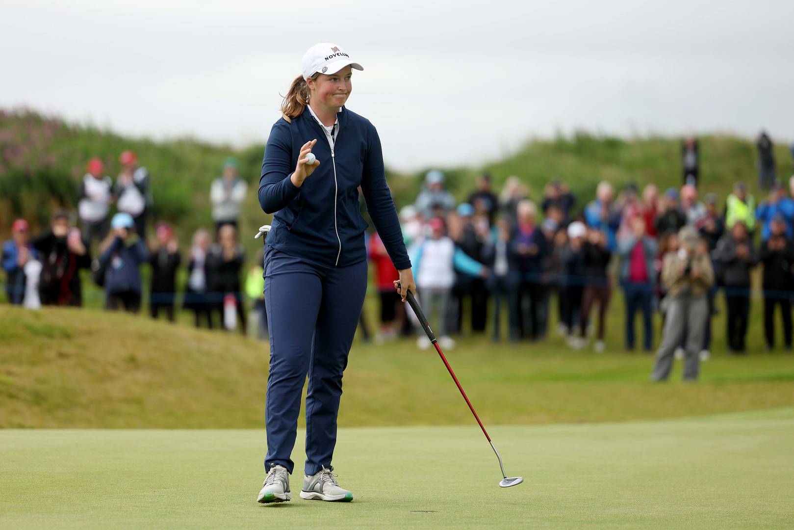 Lottie Woad picked up the first win of her professional career at the ISPS HANDA Women's Scottish Open.
